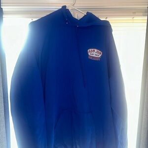 royal blue ron jons hoodie